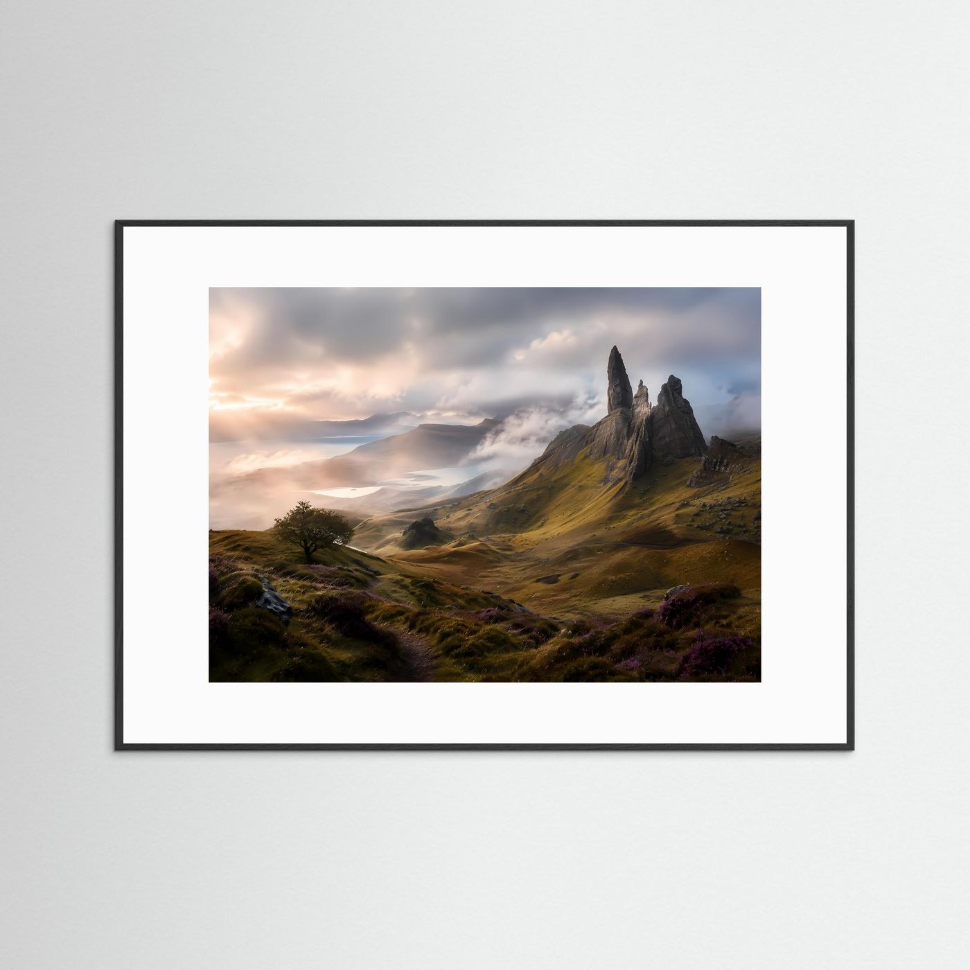 Majestätische Isle of Skye | Dramatisches Schottland & Natur Poster