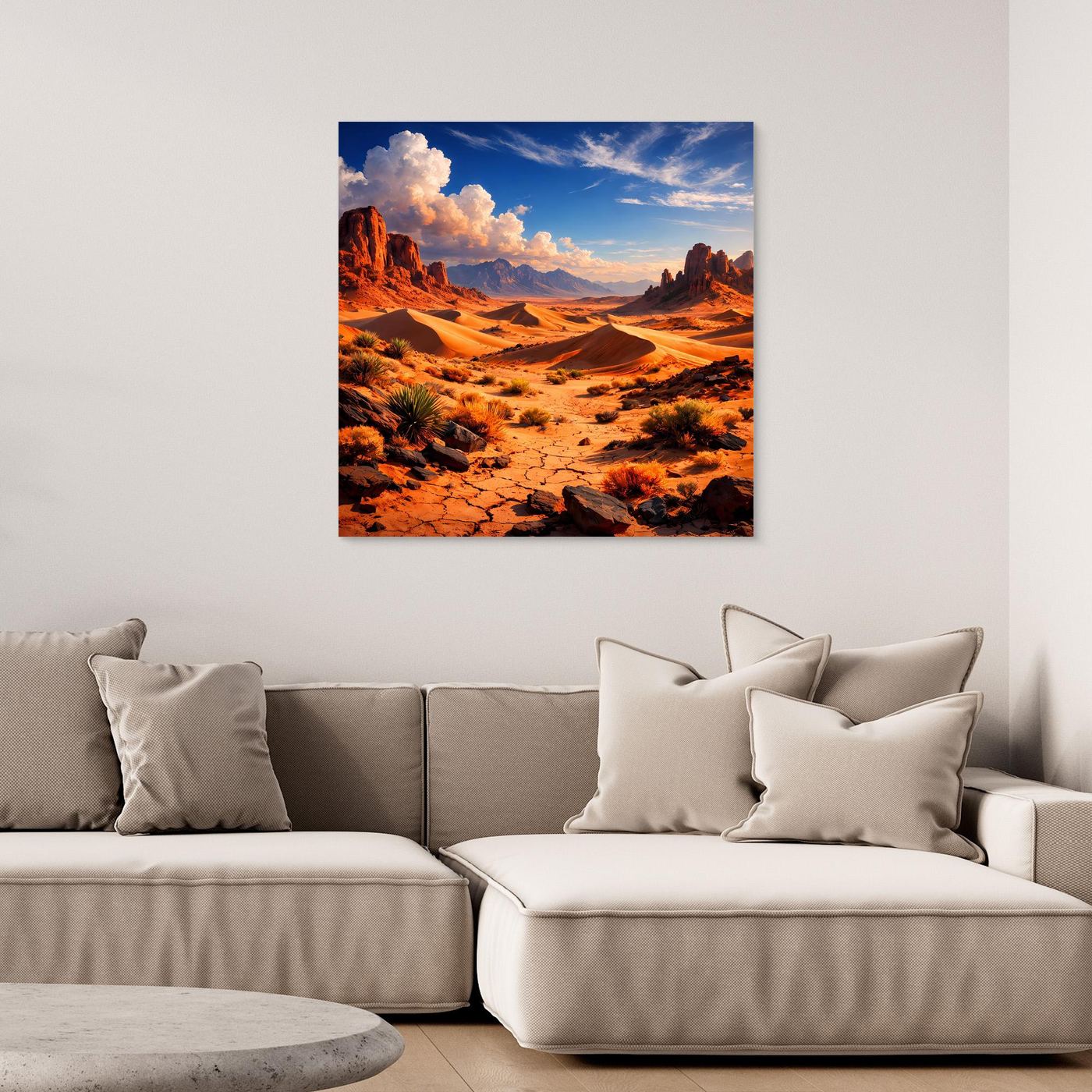 Leinwand Atemberaubende Wüstenschlucht | Monumentale Canyon Naturlandschaft