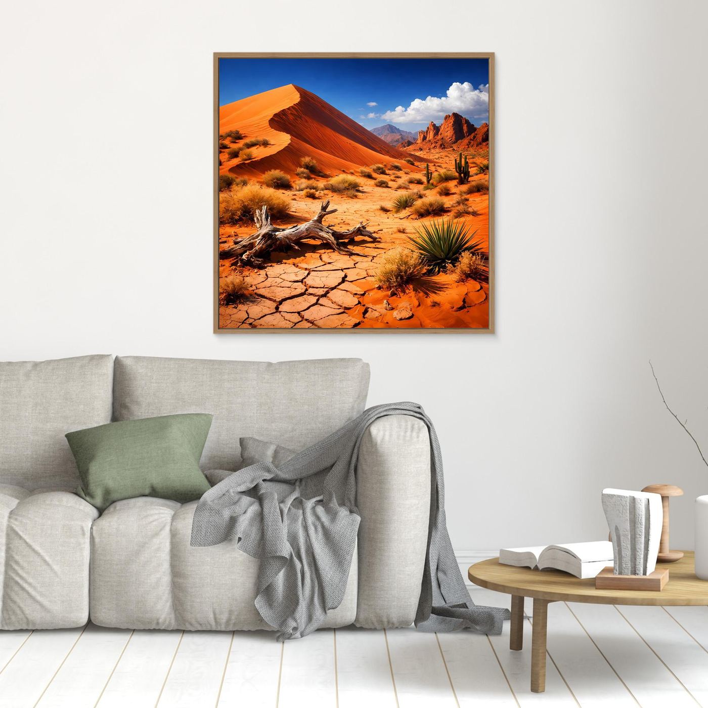 Leinwand Monumentale Wüstendüne | Faszinierende Wüstenlandschaft Wandbild