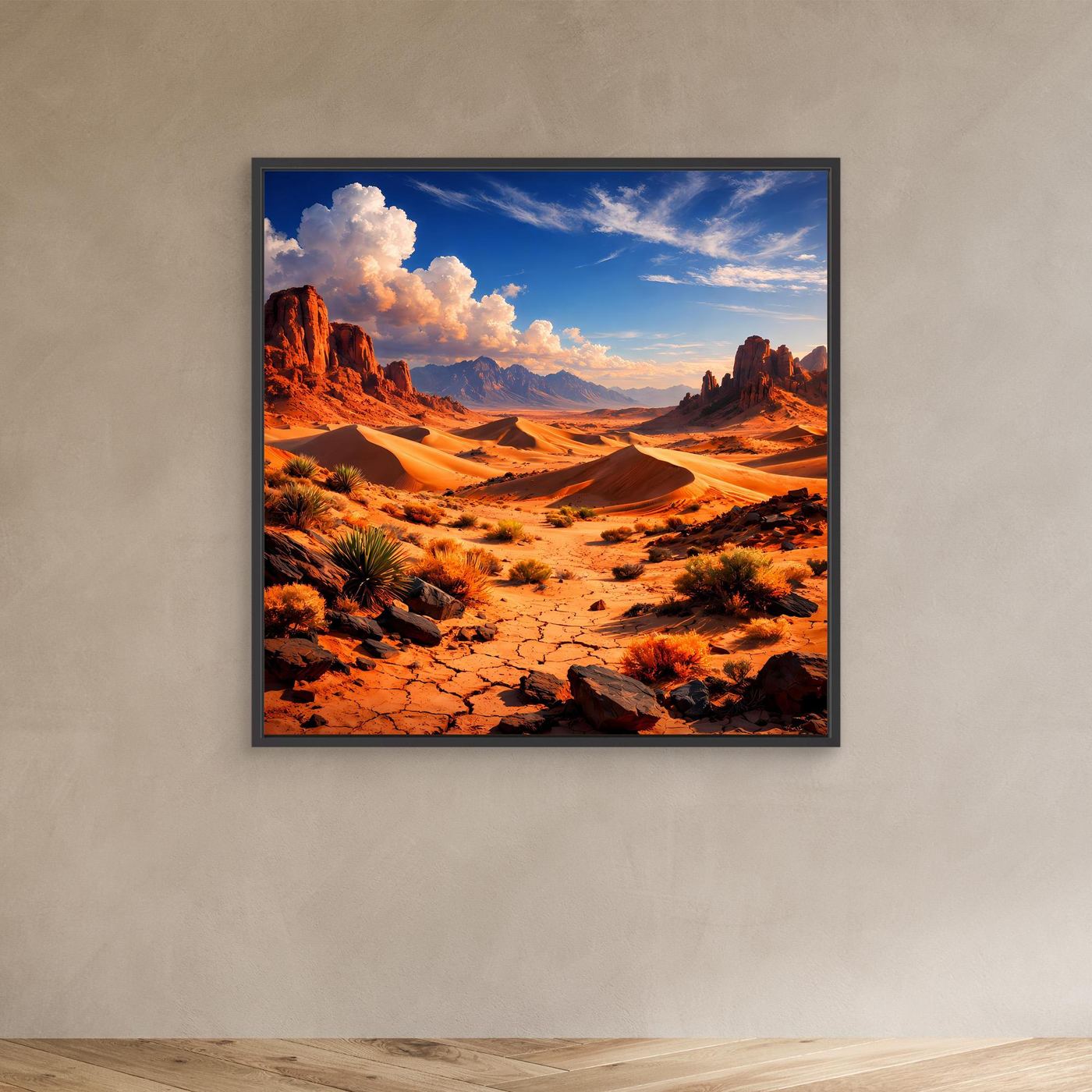 Leinwand Atemberaubende Wüstenschlucht | Monumentale Canyon Naturlandschaft