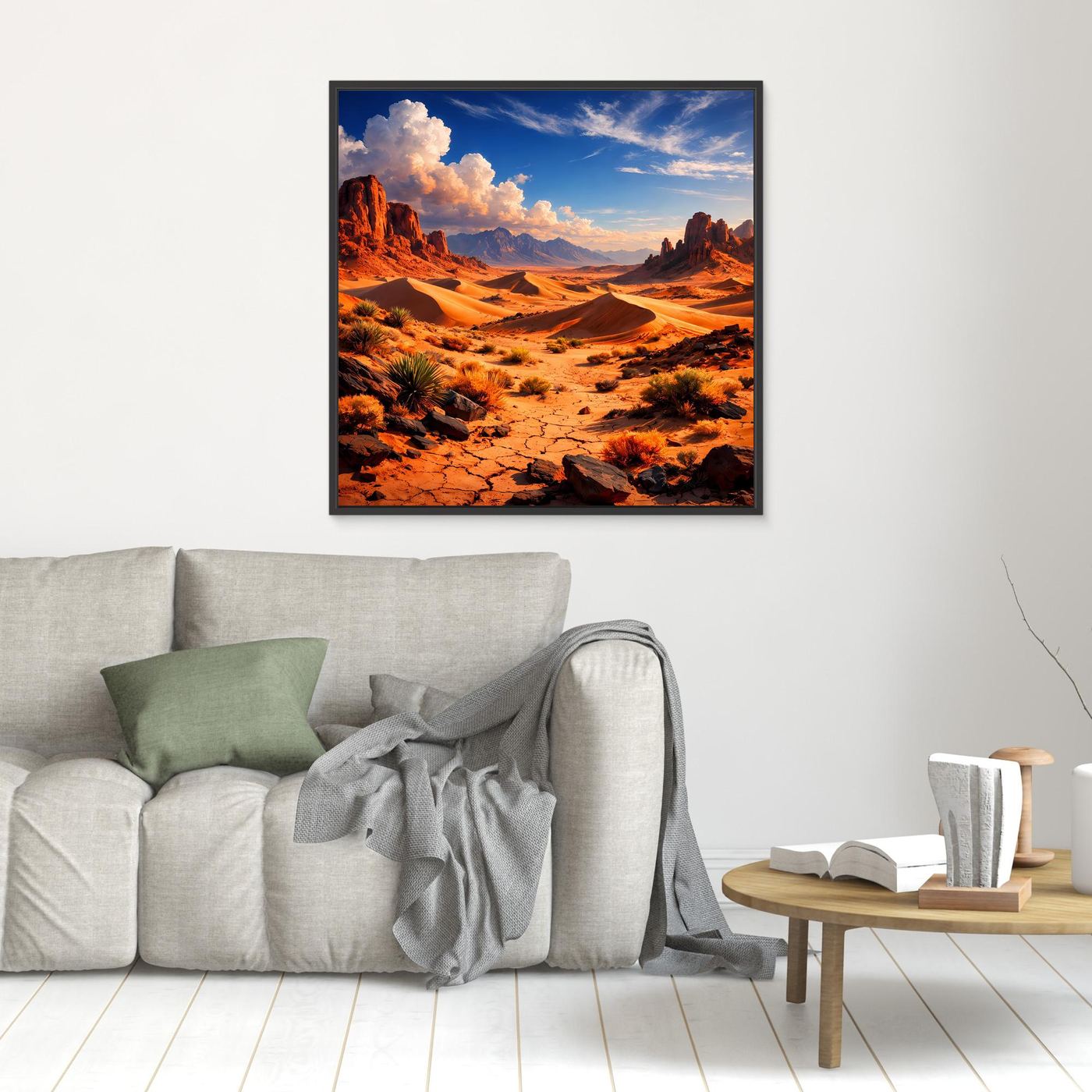 Leinwand Atemberaubende Wüstenschlucht | Monumentale Canyon Naturlandschaft