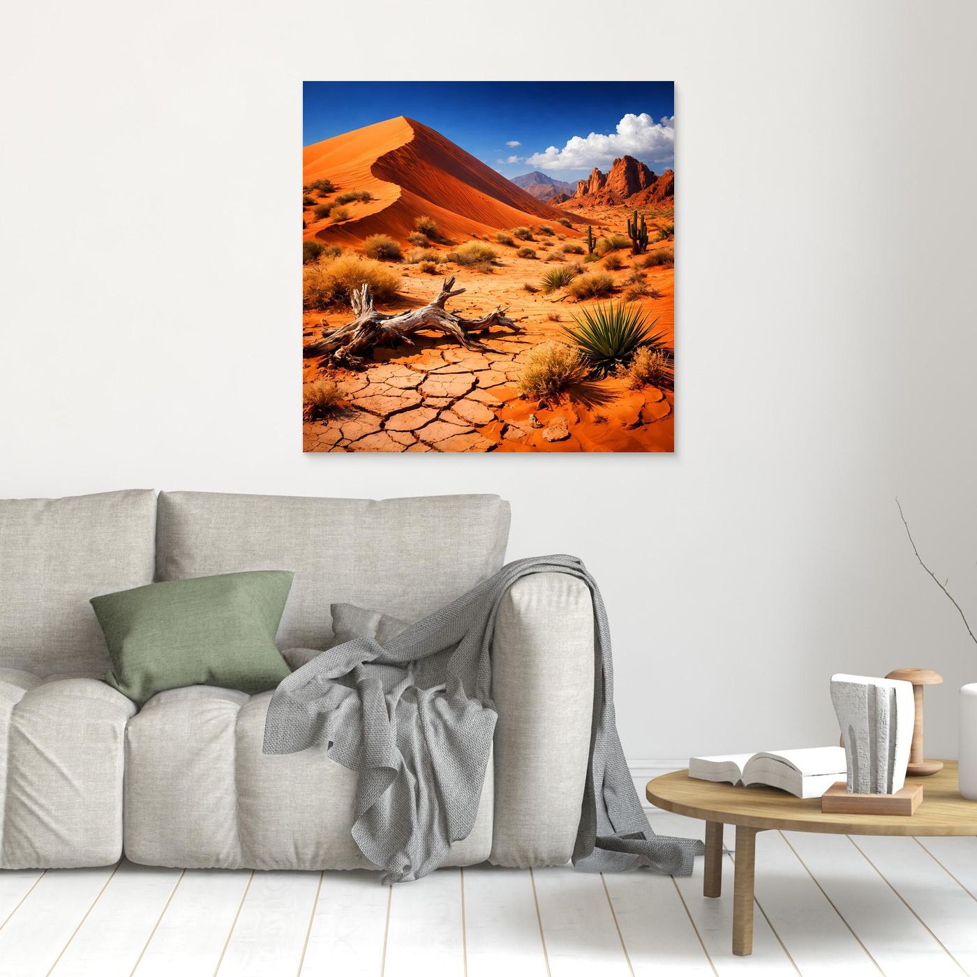 Leinwand Monumentale Wüstendüne | Faszinierende Wüstenlandschaft Wandbild