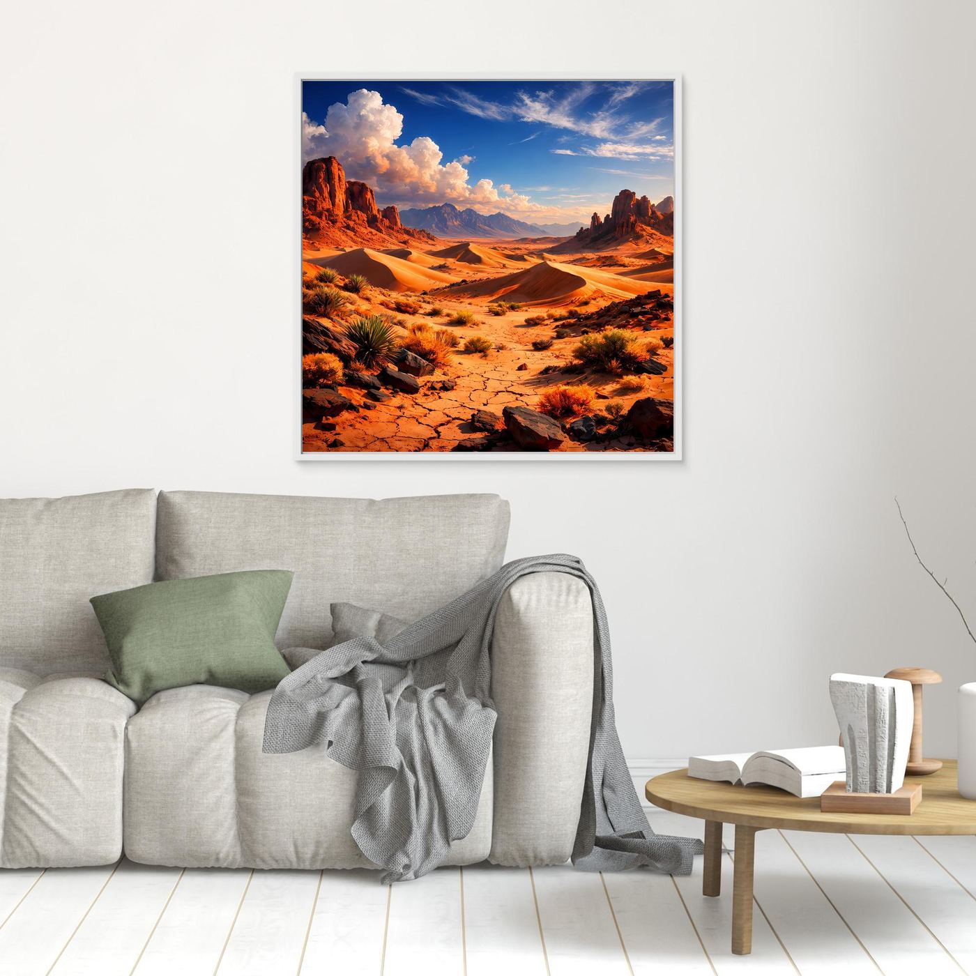 Leinwand Atemberaubende Wüstenschlucht | Monumentale Canyon Naturlandschaft