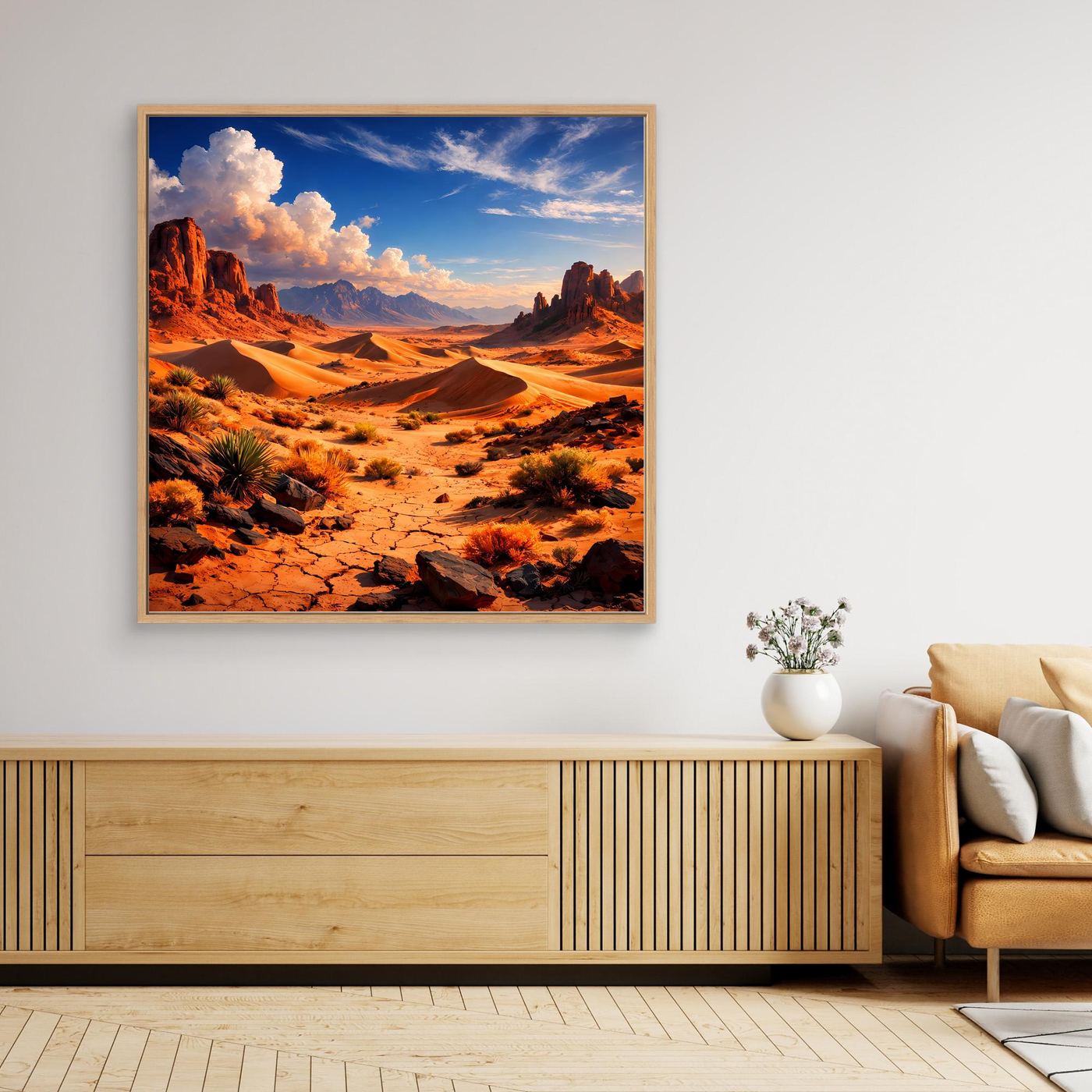 Leinwand Atemberaubende Wüstenschlucht | Monumentale Canyon Naturlandschaft