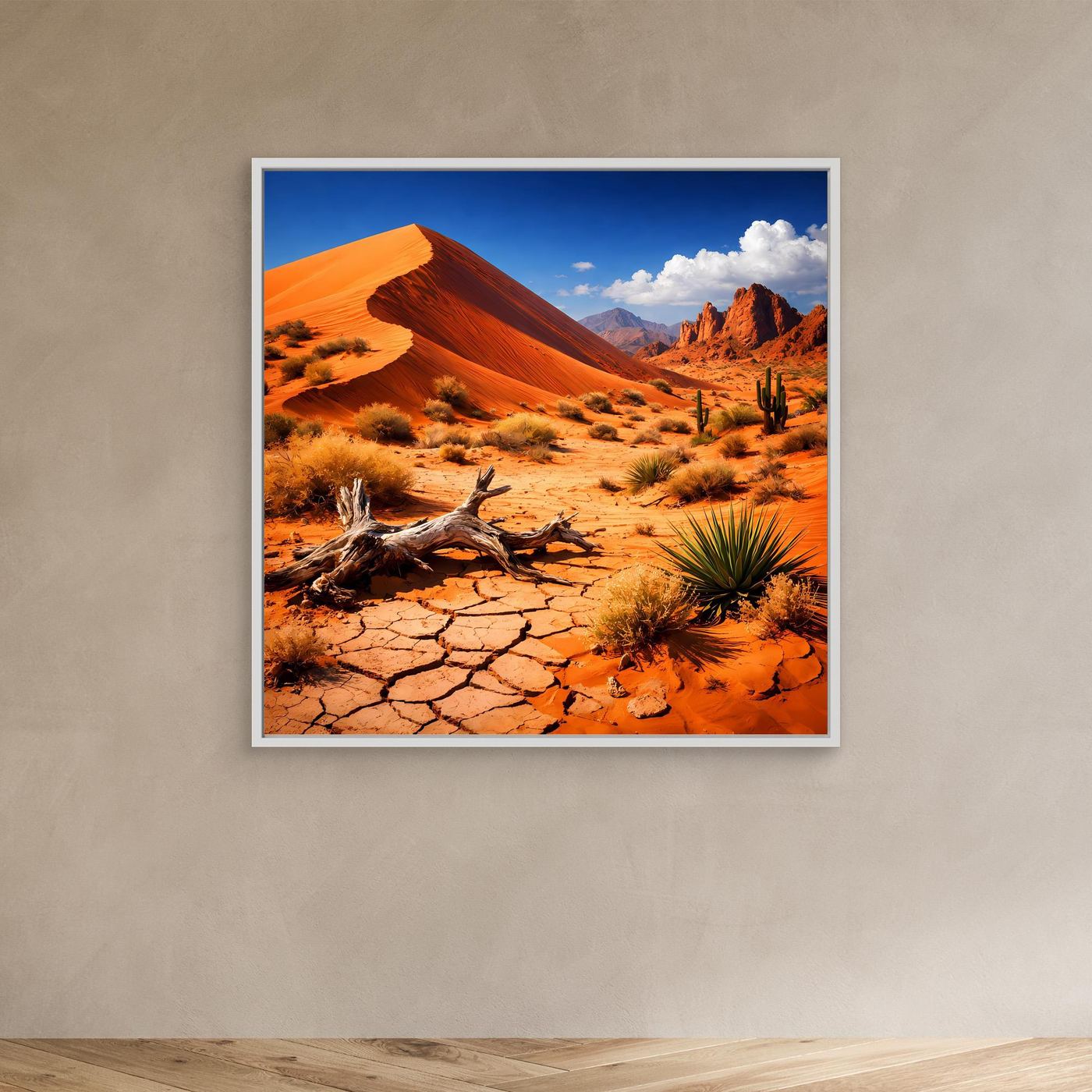 Leinwand Monumentale Wüstendüne | Faszinierende Wüstenlandschaft Wandbild