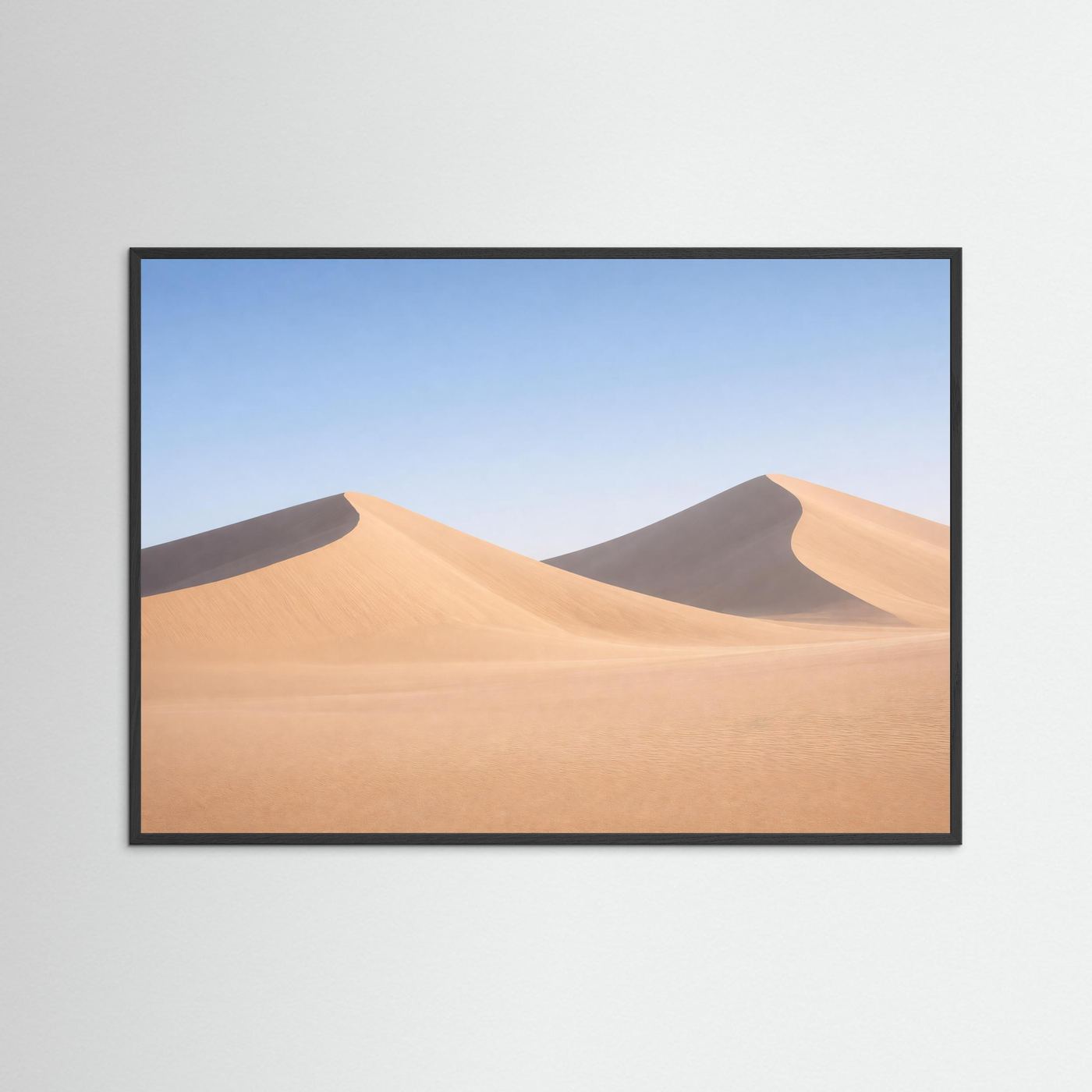 Faszination Wüste | Minimalistisches Dünen & Natur Poster Querformat