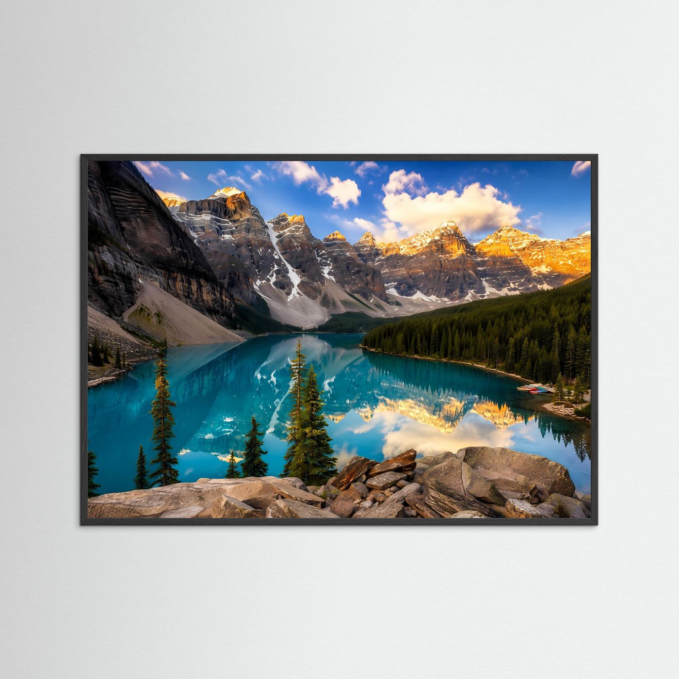 Majestätischer Moraine Lake in Kanada | Rocky Mountains & Natur Poster