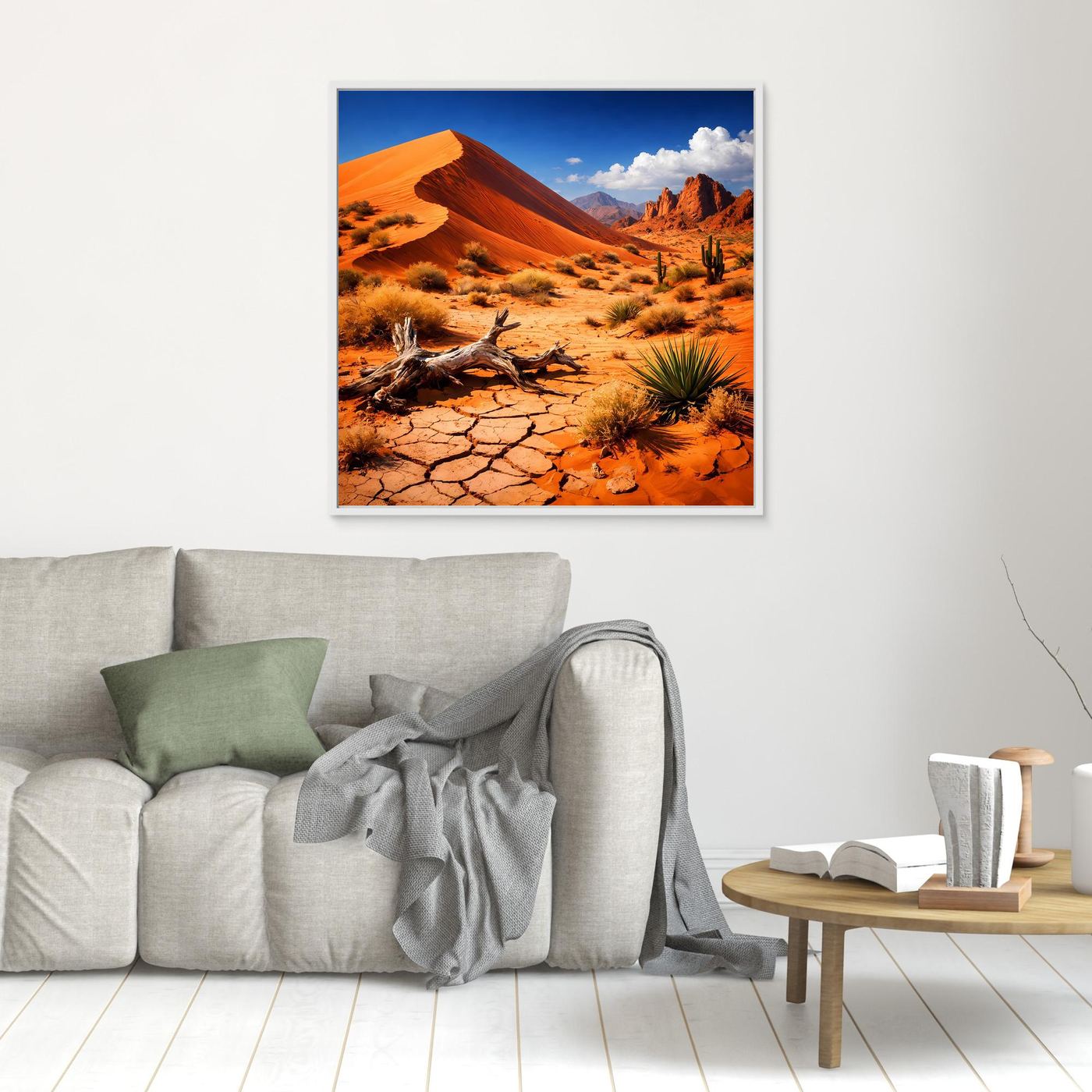 Leinwand Monumentale Wüstendüne | Faszinierende Wüstenlandschaft Wandbild