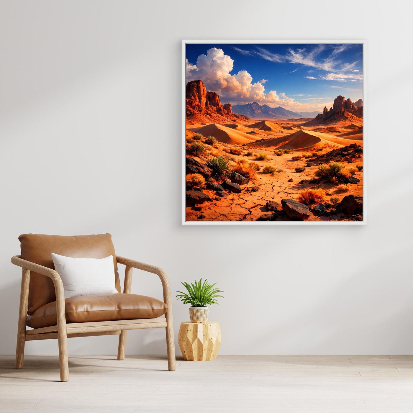 Leinwand Atemberaubende Wüstenschlucht | Monumentale Canyon Naturlandschaft