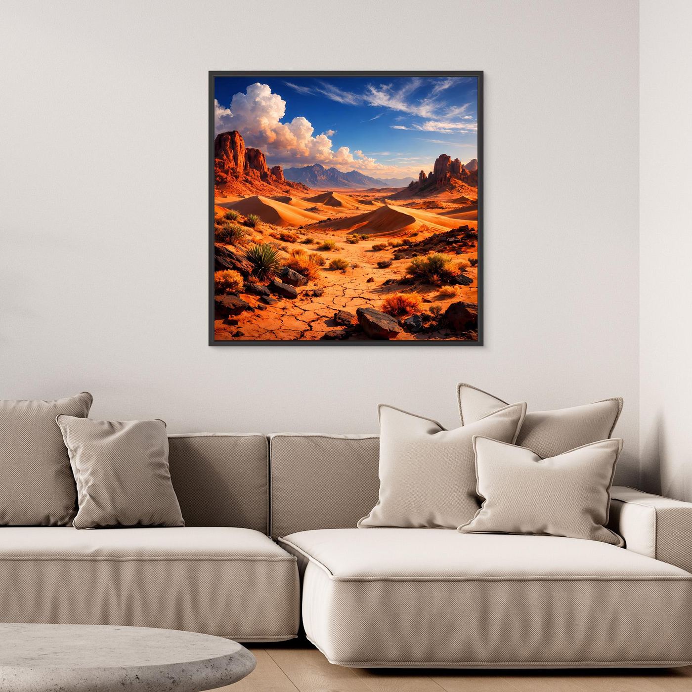 Leinwand Atemberaubende Wüstenschlucht | Monumentale Canyon Naturlandschaft