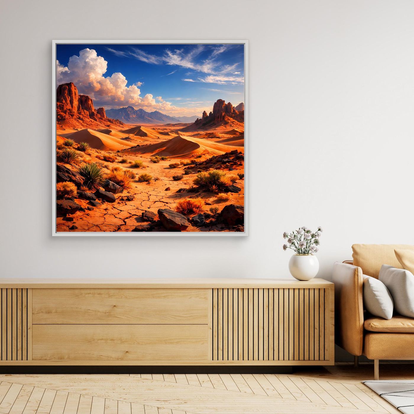 Leinwand Atemberaubende Wüstenschlucht | Monumentale Canyon Naturlandschaft