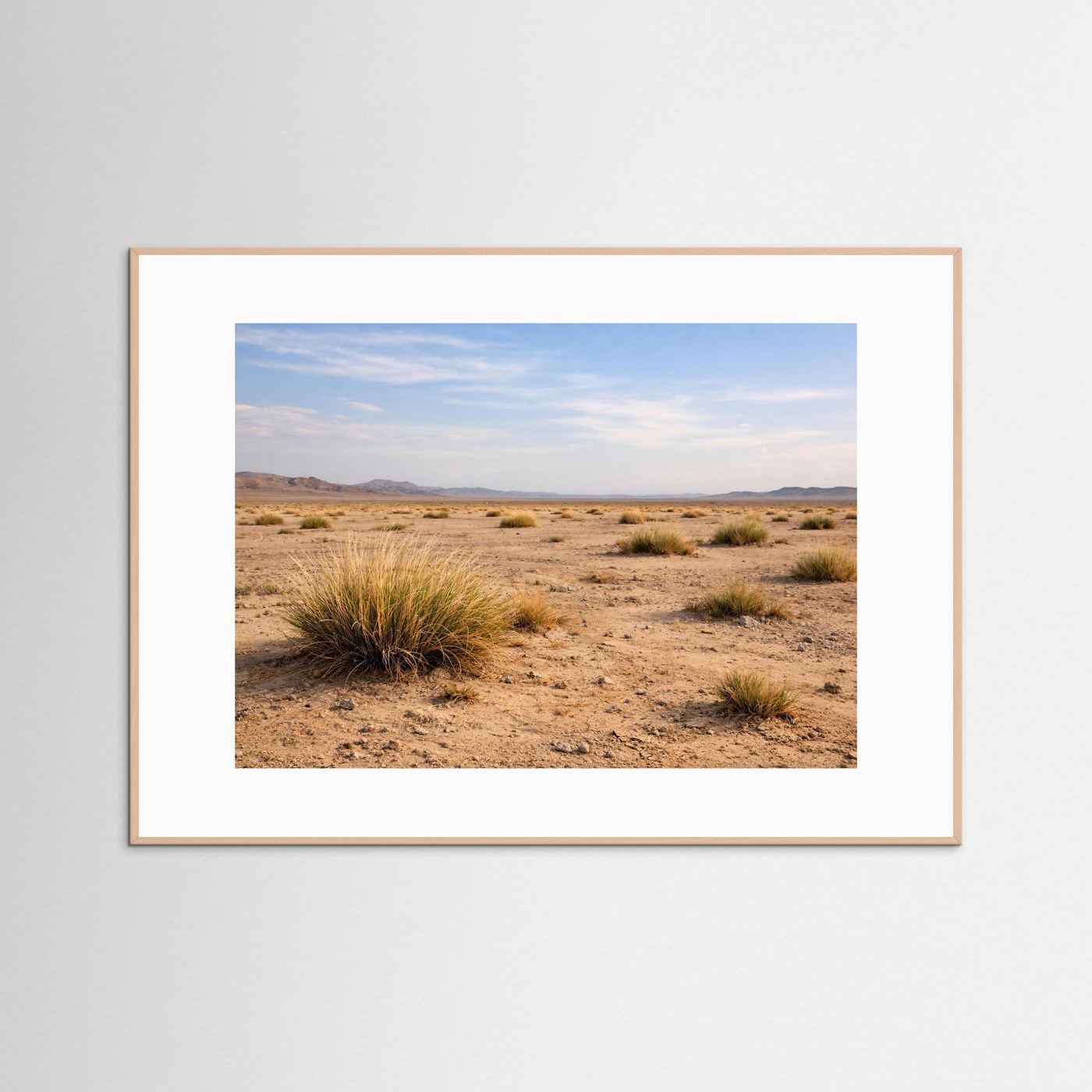 Weite der Steppe | Wüstenlandschaft Naturposter Querformat