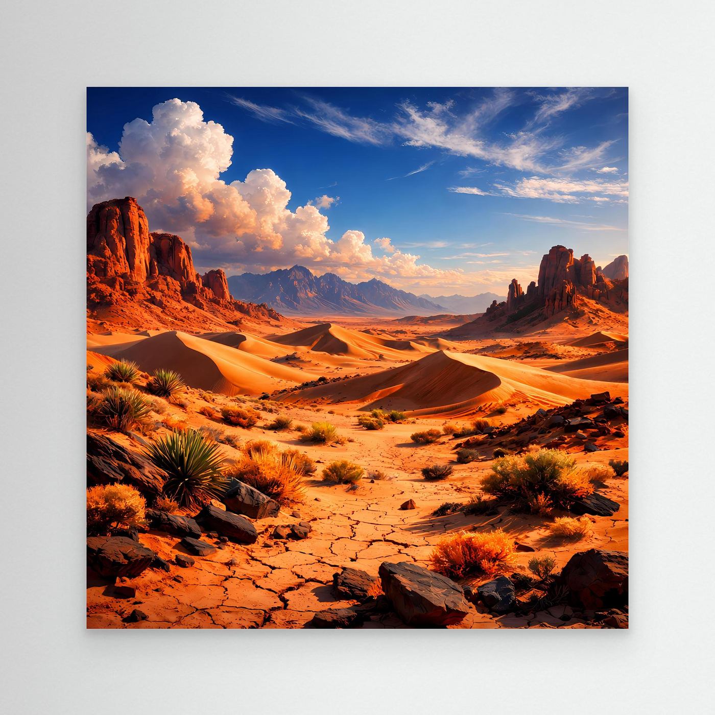Leinwand Atemberaubende Wüstenschlucht | Monumentale Canyon Naturlandschaft