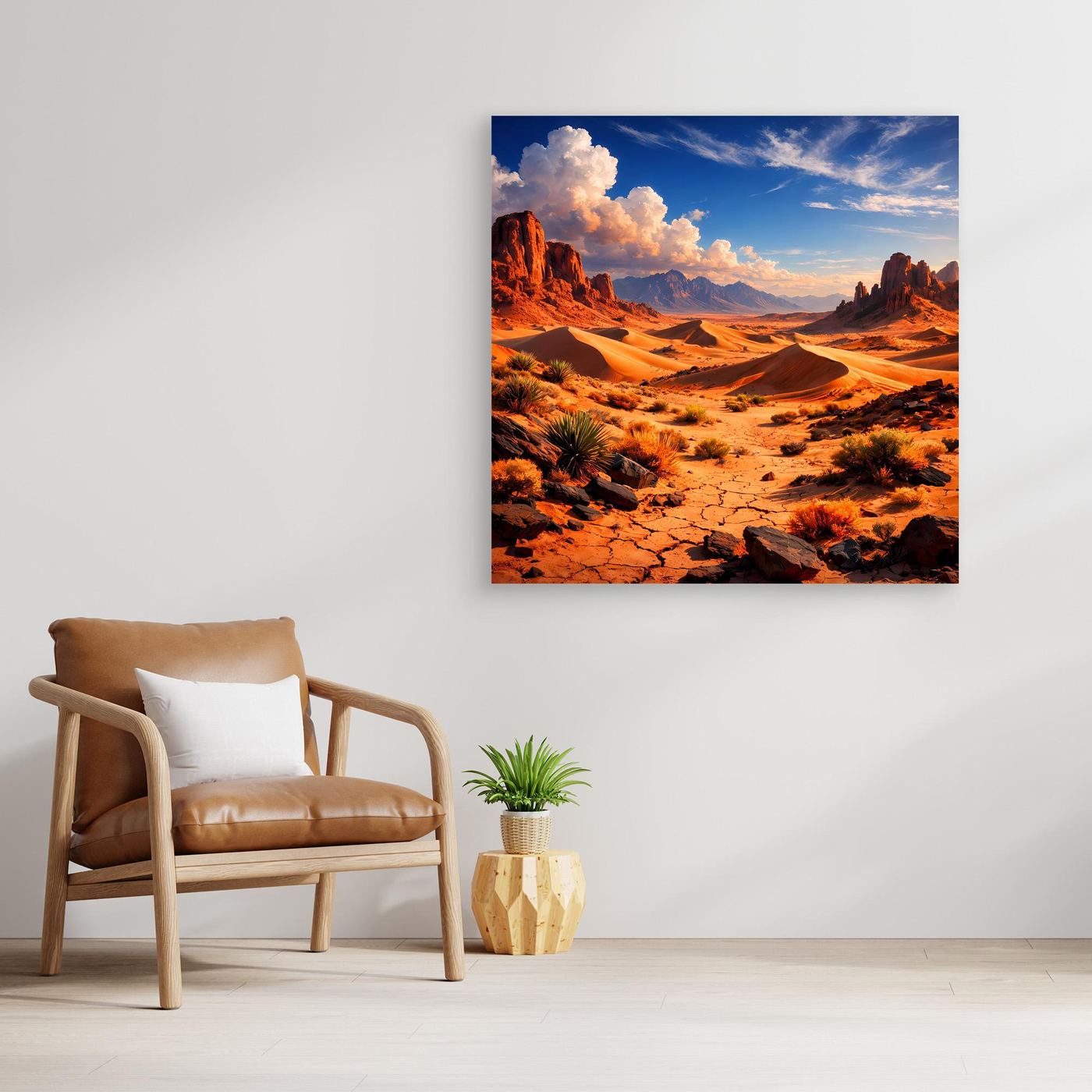 Leinwand Atemberaubende Wüstenschlucht | Monumentale Canyon Naturlandschaft