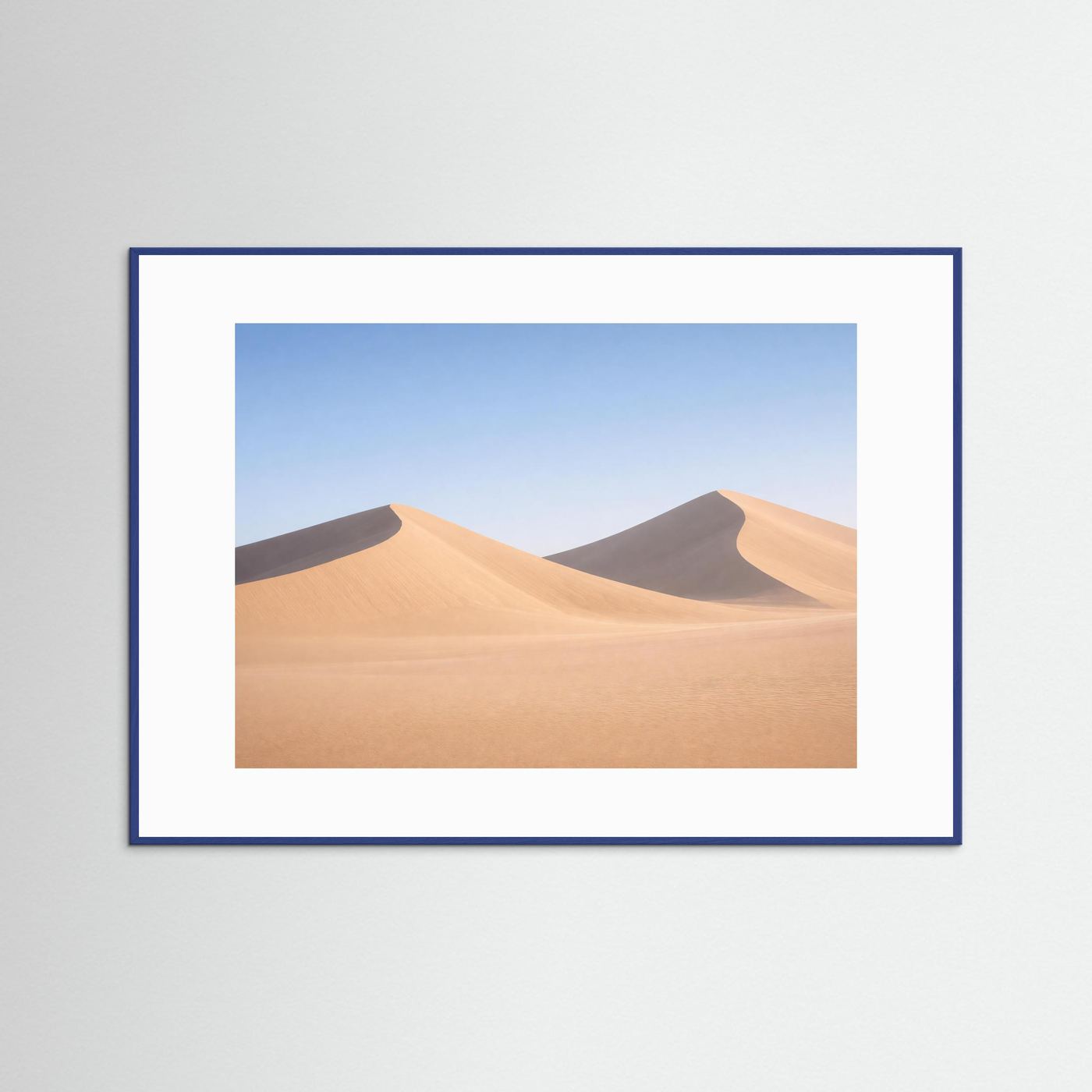 Faszination Wüste | Minimalistisches Dünen & Natur Poster Querformat