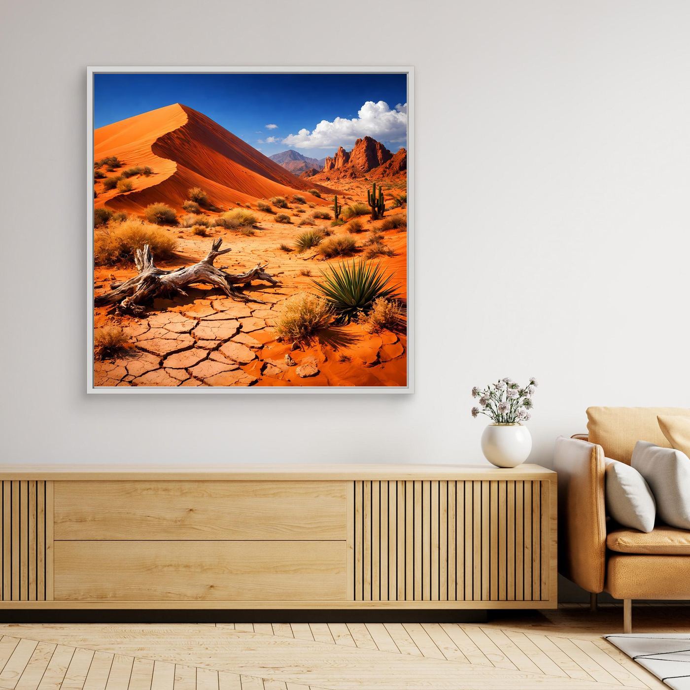 Leinwand Monumentale Wüstendüne | Faszinierende Wüstenlandschaft Wandbild