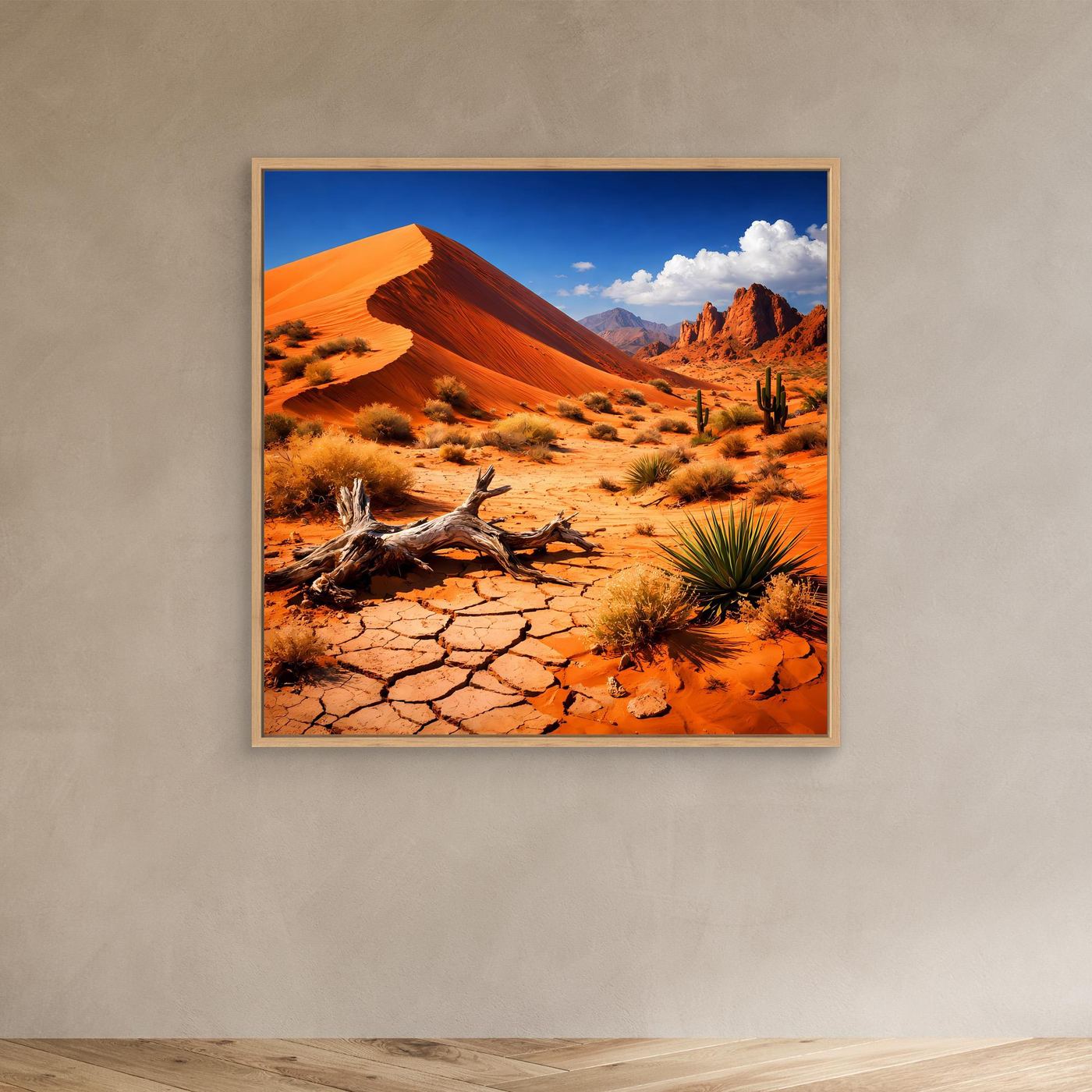 Leinwand Monumentale Wüstendüne | Faszinierende Wüstenlandschaft Wandbild