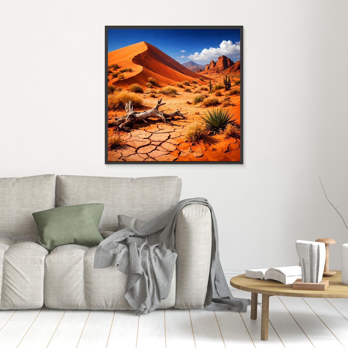 Leinwand Monumentale Wüstendüne | Faszinierende Wüstenlandschaft Wandbild