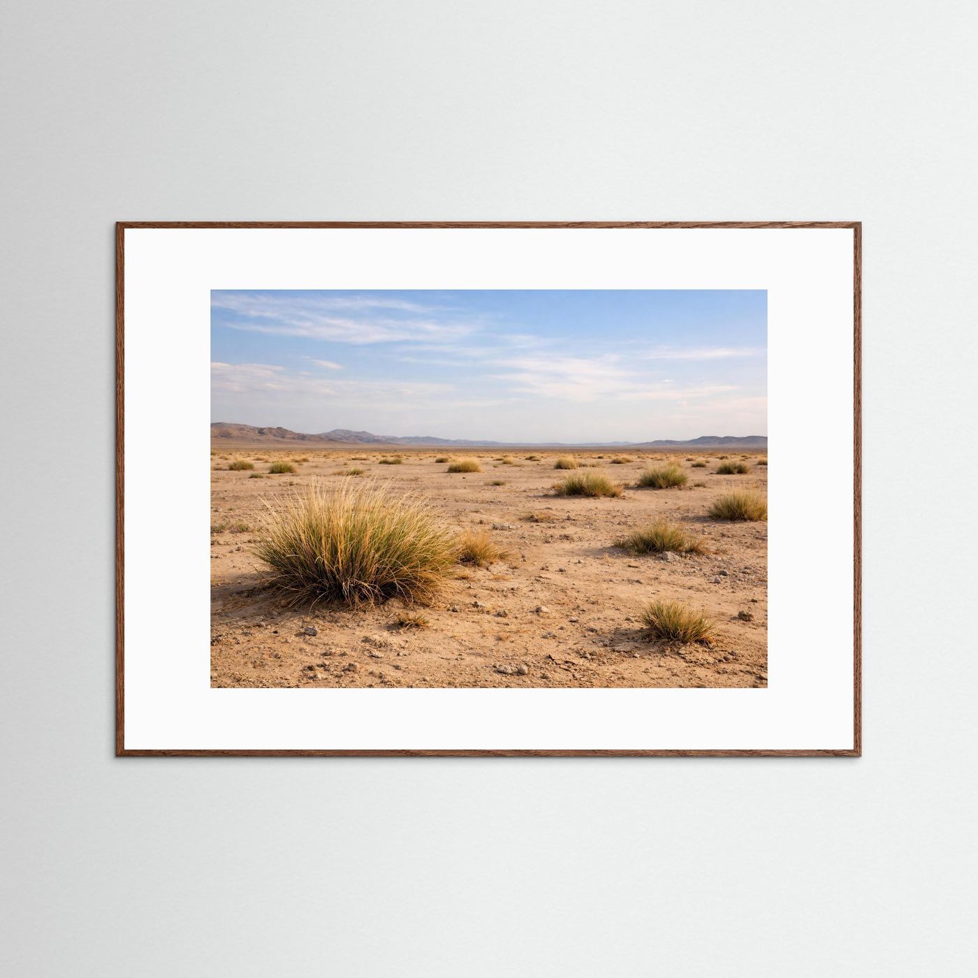 Weite der Steppe | Wüstenlandschaft Naturposter Querformat