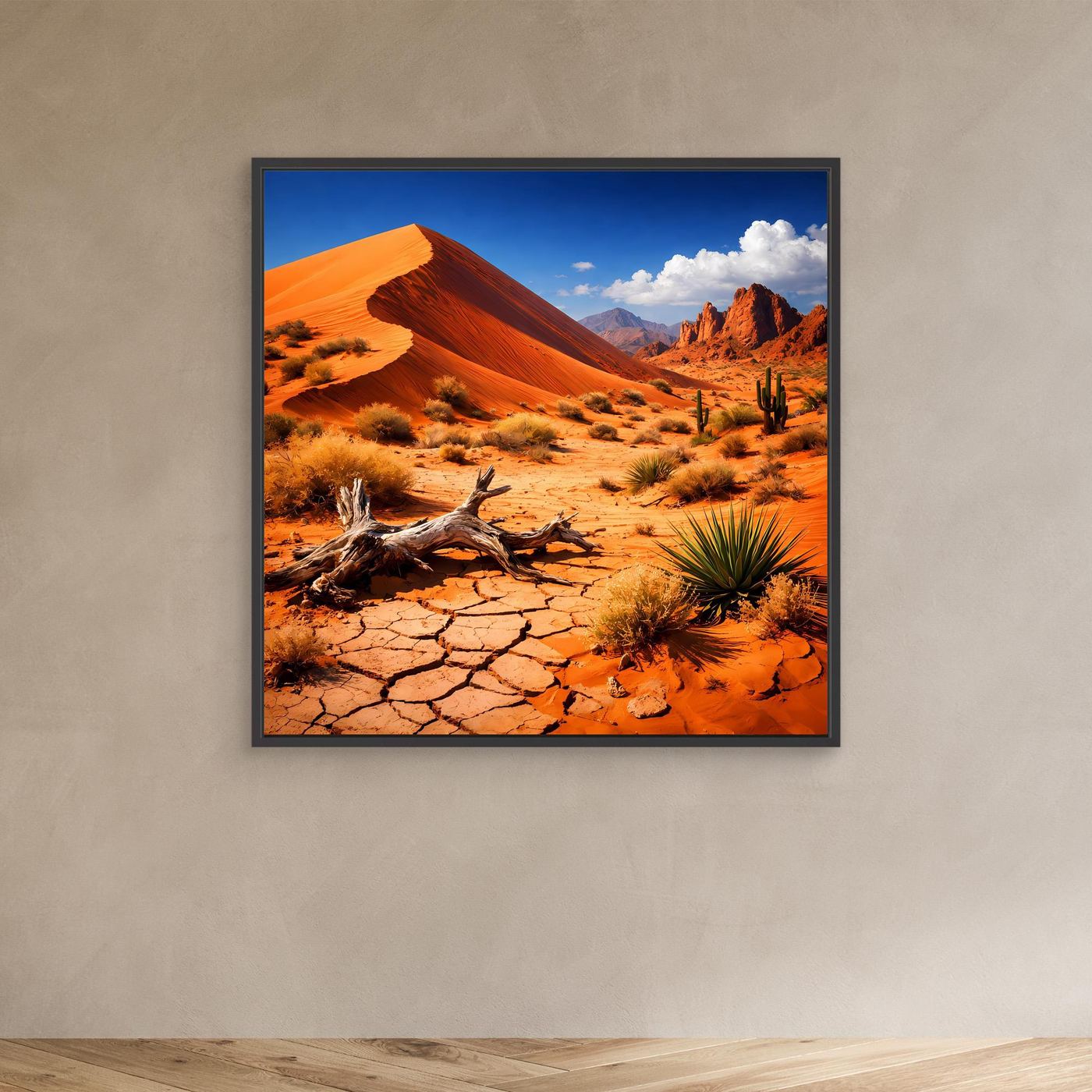 Leinwand Monumentale Wüstendüne | Faszinierende Wüstenlandschaft Wandbild