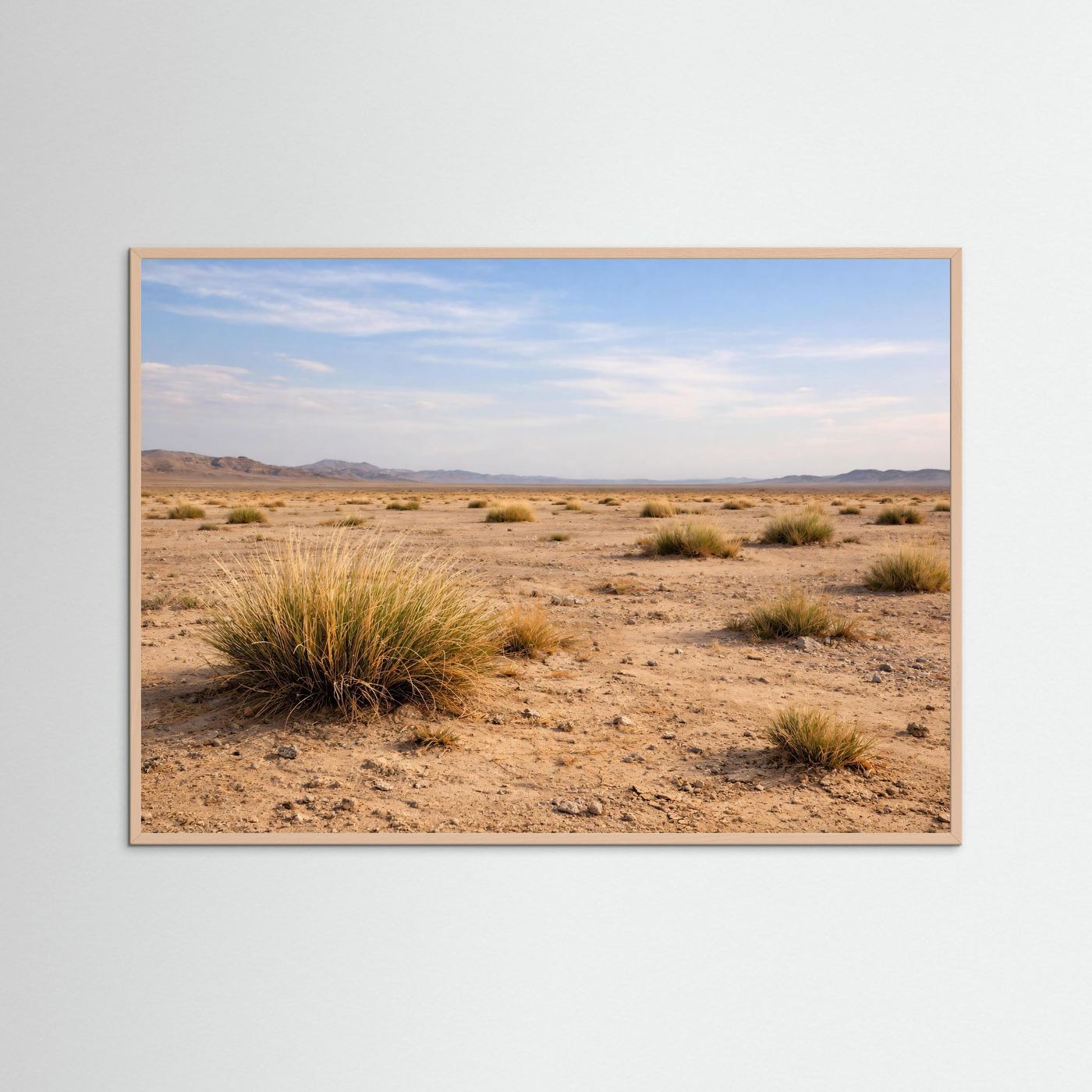 Weite der Steppe | Wüstenlandschaft Naturposter Querformat
