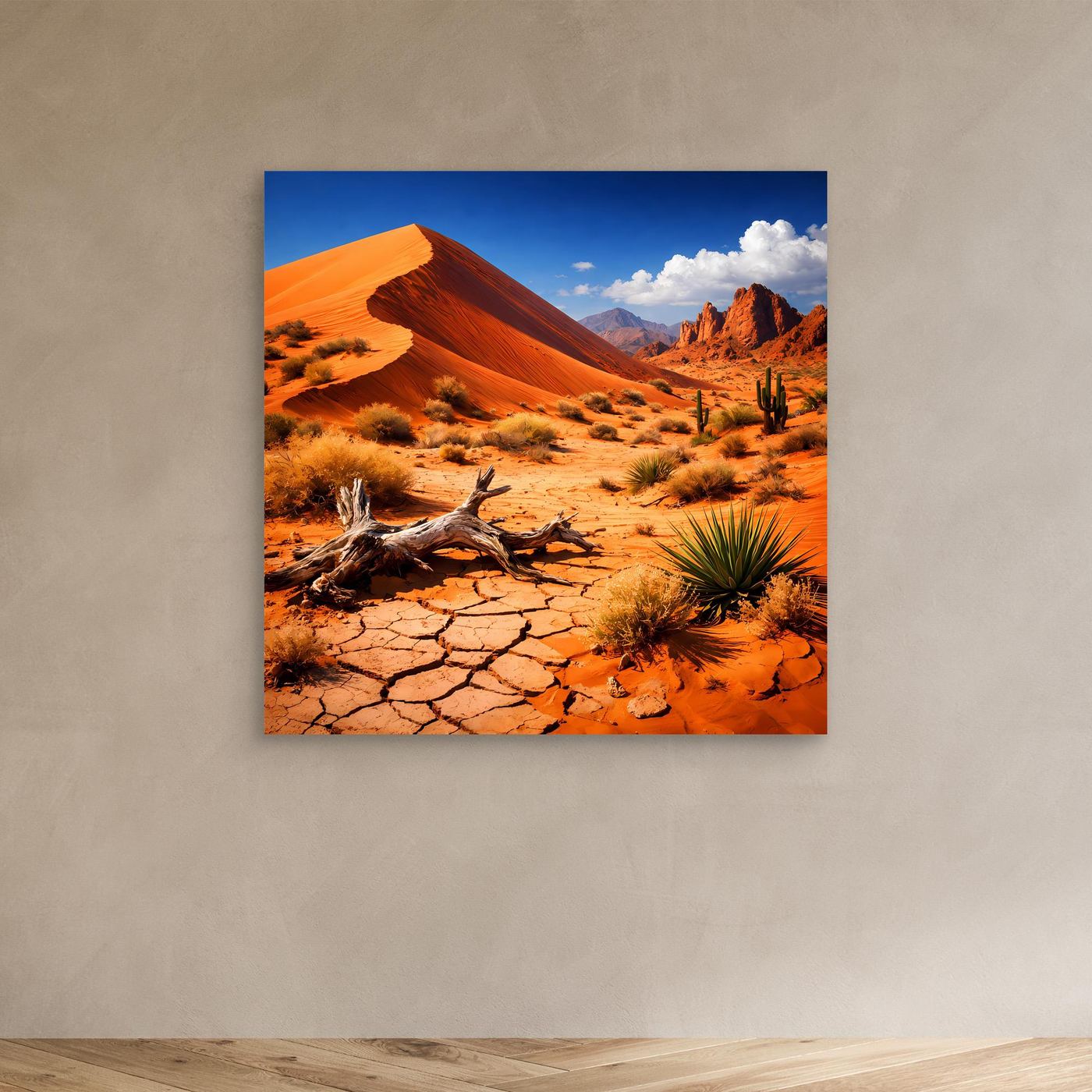 Leinwand Monumentale Wüstendüne | Faszinierende Wüstenlandschaft Wandbild
