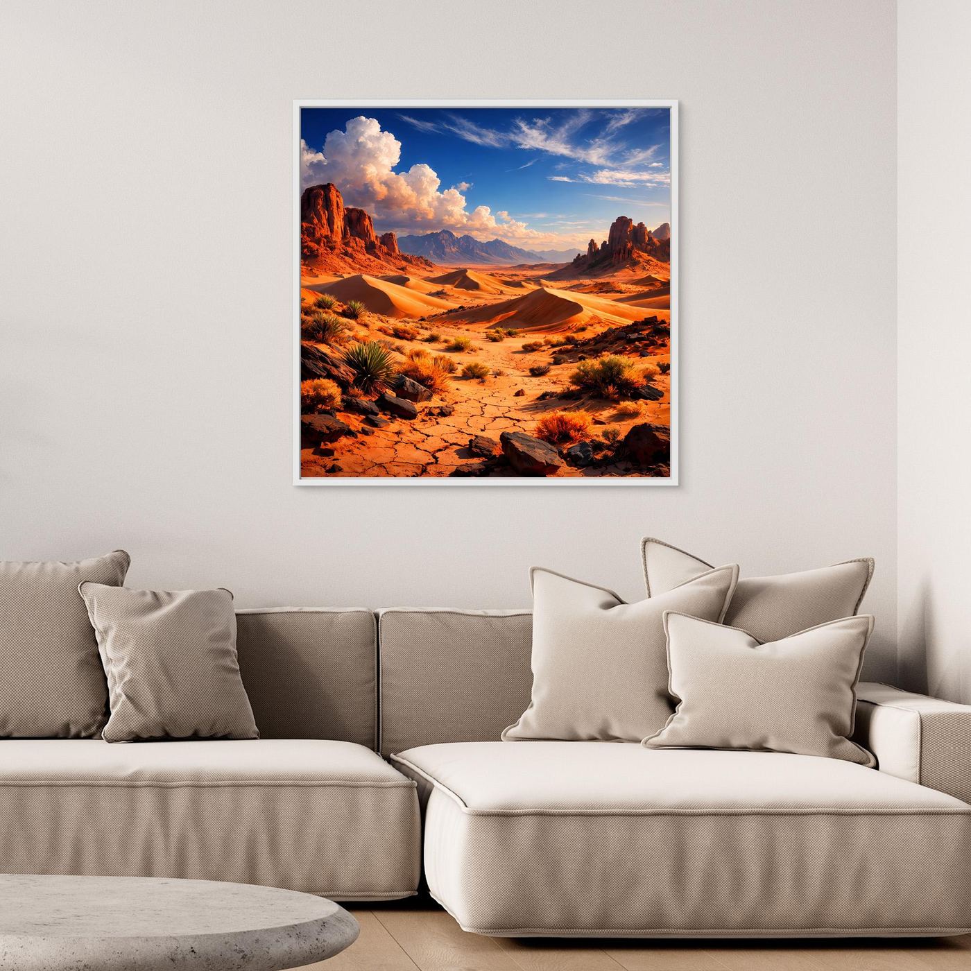 Leinwand Atemberaubende Wüstenschlucht | Monumentale Canyon Naturlandschaft