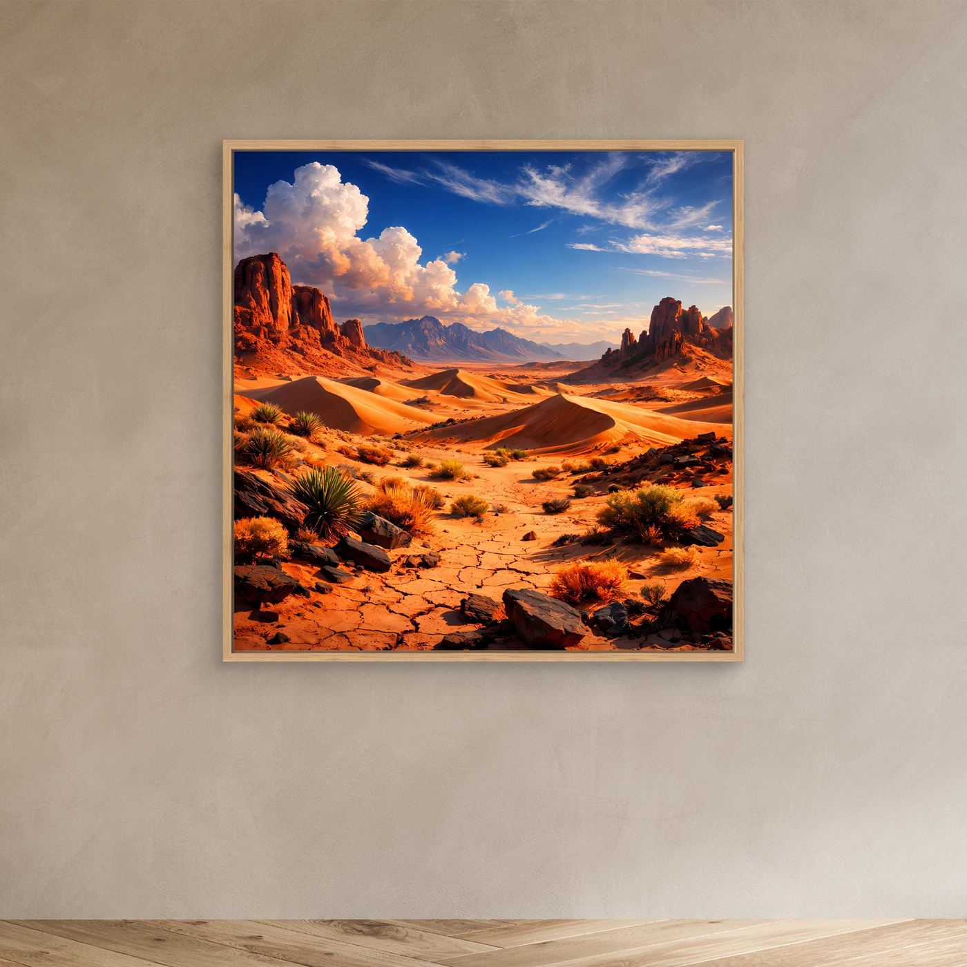 Leinwand Atemberaubende Wüstenschlucht | Monumentale Canyon Naturlandschaft