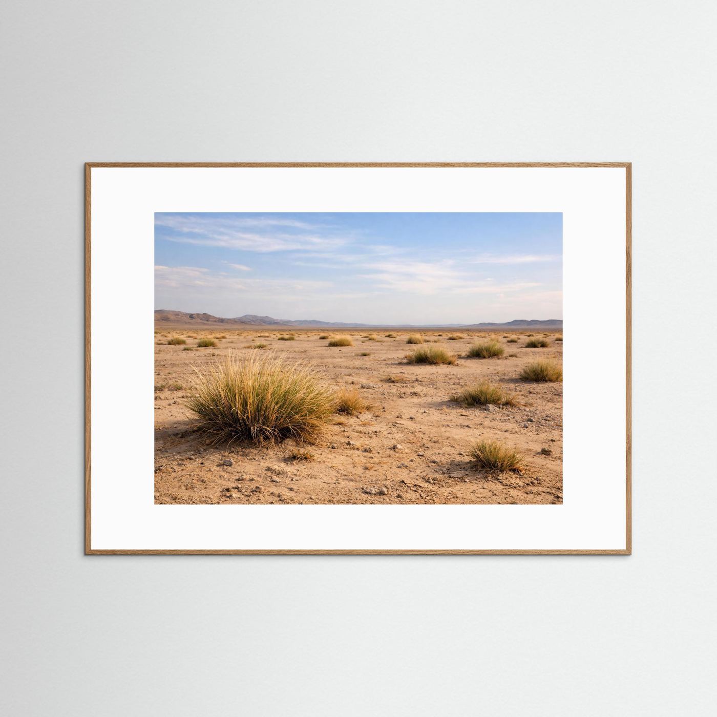 Weite der Steppe | Wüstenlandschaft Naturposter Querformat