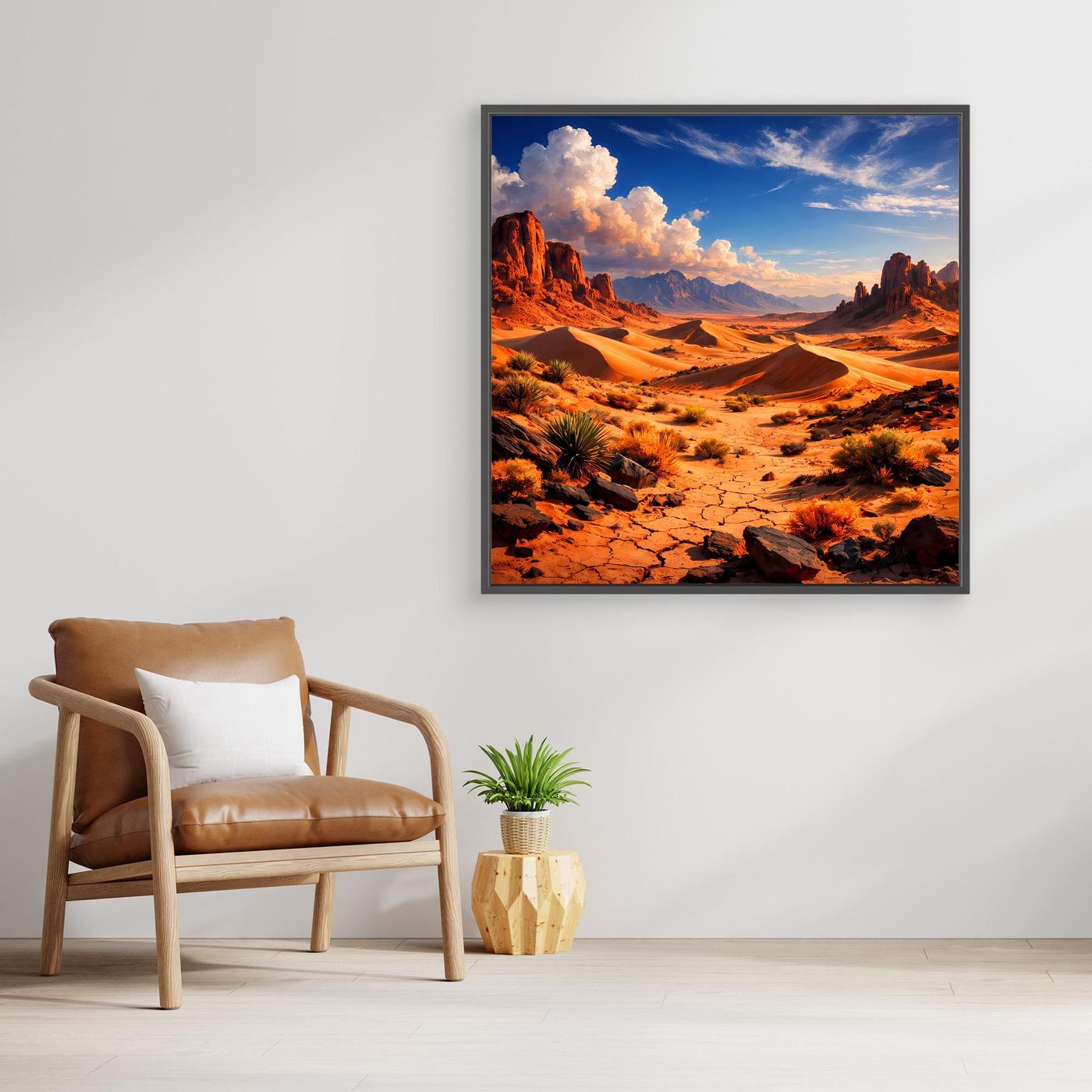 Leinwand Atemberaubende Wüstenschlucht | Monumentale Canyon Naturlandschaft