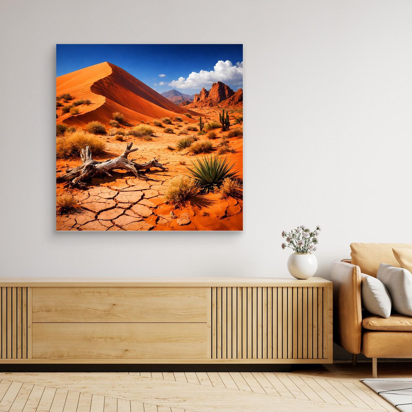 Leinwand Monumentale Wüstendüne | Faszinierende Wüstenlandschaft Wandbild