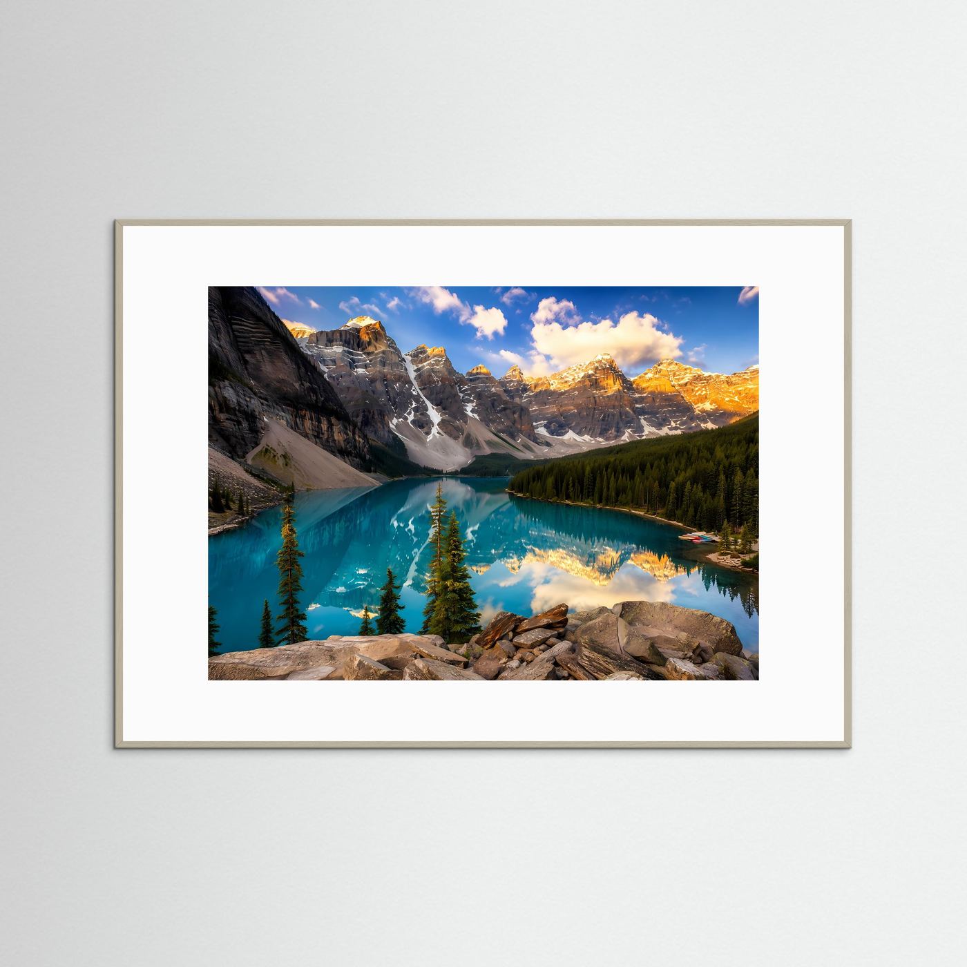 Majestätischer Moraine Lake in Kanada | Rocky Mountains & Natur Poster